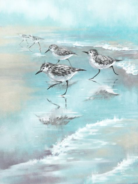 Printable file of sandpiper painting beach cottage decor art | Etsy Beach Birds Painting, Watercolor Shore Birds, Crab Pictures Art, Shore Birds Paintings, Sand Pipers On Beach, Beach Paintings On Canvas Acrylics, Sandpiper Drawing, Sandpiper Tattoo, Sandpiper Painting