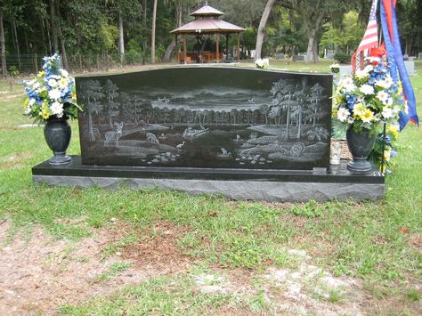 Gravestone Ideas, Headstones Designs, Female Fisherman, Headstone Ideas, Cemetery Arrangements, Grave Headstones, Memorial Garden Stones, Memorial Ideas, Grave Markers