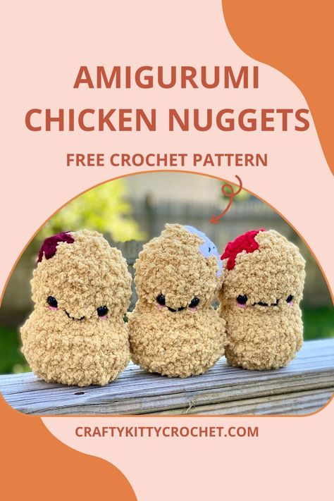 Crochet Characters, Kawaii Decor, Food Plushies, Easy Amigurumi Pattern, Fast Crochet, Easy Amigurumi, Popular Crochet, Crochet Chicken, Crochet Disney