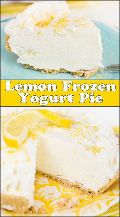 Torte Frozen, Frozen Pies, Yogurt Pie, Lemon Juice Benefits, Treat Burns, Lemon Health Benefits, Frozen Lemon, Lemon Uses, Lemon Water Benefits