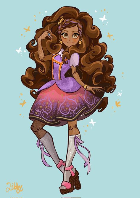 Cedar Wood Ever After High, Ever After High Fanart, Princesas Disney Anime, Lizzie Hearts, Moster High, Monster High Art, Ever After High, High Art, Cedar Wood