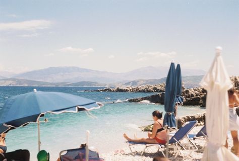 Greece, film photography Greece Film Photography, Greece On Film, Gap Tooth, Greek Aesthetic, Greece House, Greek Island Hopping, Analogues Colour, Travelling Europe, Spain Aesthetic