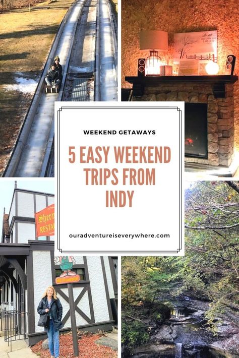 Are you searching for a fun, family weekend getaway? Or maybe a cheap but romantic weekend getaway idea for couples? Here are 5 unique and affordable weekend getaways, all just a few hours or less from Indianapolis, Indiana. #weekendgetaway #midwest #vacationideas Midwest Weekend Getaways, Cheap Weekend Getaways, Midwest Vacations, Weekend Getaway Ideas, Weekend Getaways For Couples, Weekend Family Getaways, Couples Weekend, Indiana Travel, Best Weekend Getaways