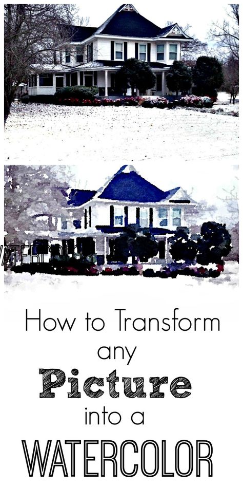 How to Turn a Photo Into a Watercolor Painting | Thistlewood Farms Foto Tips, Art Instructions, Art How, Watercolour Tutorials, Sumi E, Photo Craft, Watercolor Techniques, Art Plastique, Colorful Pictures