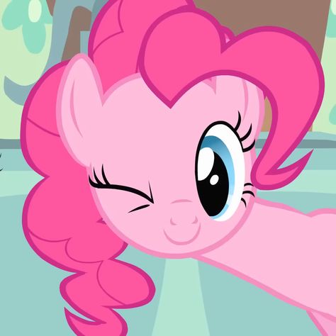 From My Little Pony: FiM S1E12 "Call of the Cutie" tags: pinkie pie, my little pony, mlp icon pfp Pinkie Pie Straight Hair, Pinkie Pie Pfp, Pinkie Pie Icon, Pinkie Pie Party, Pink Pie, Mlp Icons, Pie Party, Made Up Words, Mlp Base