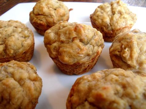 Honey Banana Peanut Butter Bites Muffins For Dogs, Banana Peanut Butter Bites, Cherry Oatmeal Cookies, Dog Muffins, Cherry Oatmeal, Keto Blueberry Muffins, Butter Bites, Banana Treats, Peanut Butter Muffins