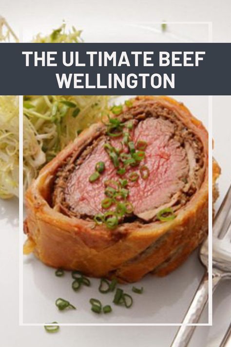 The Ultimate Beef Wellington |We find that a sheet of phyllo dough, rather than the more traditional crepe or slices of ham, makes the best barrier to keep the puff pastry from absorbing too much moisture from the other ingredients.	  #holidays #christmas #christmasrecipes #christmasinspo #seriouseats #recipes Best Beef Wellington Recipe, Beef Wellington With Pate, Wellington Recipes, Easy Beef Wellington, Easter Hosting, Wellington Recipe, Beef Wellington Recipe, Phyllo Dough, Beef Wellington