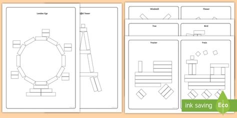 KS1 Number Rods Pictures Challenge Activity - cuisenaire rods, numebr rods Pictures Challenge, Cuisenaire Rods Activities, Numicon Activities, Cuisenaire Rods, Maths A Level, Pattern Activities, Challenges Activities, Concrete Materials, Fine Motor Skills Activities