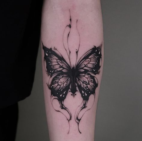 Butterfly Tattoo Ideas For Women, Realistic Butterfly Tattoo, Purple Butterfly Tattoo, Butterfly Tattoo Cover Up, Butterfly Tattoo Ideas, Purple Tattoos, Unique Butterfly Tattoos, Butterfly Tattoos For Women, Tattoos Geometric