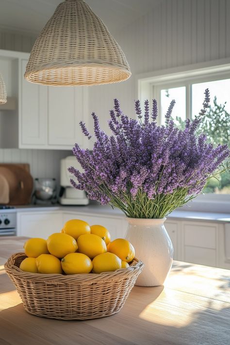 17 Stunning Kitchen Counter Styling Ideas To Recreate Now Farmhouse Island Decor, Minimalist Kitchen Counter, Modern Farmhouse Island, Styling Kitchen Counters, Kitchen Counter Styling Ideas, Farmhouse Kitchen Counter Decor, How To Decorate Kitchen Counters, Minimalist Kitchen Counters, Kitchen Island Decorating Ideas