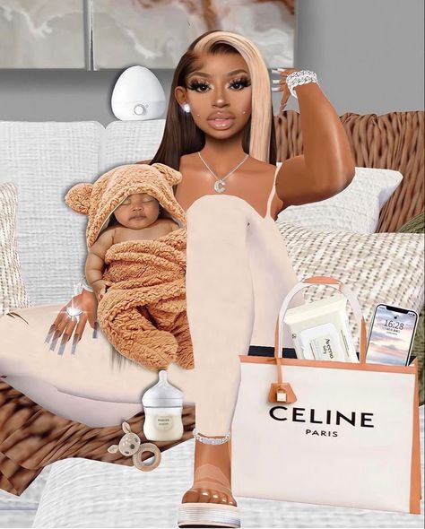 Virtual Fashion Design, Imani Aesthetic, Secondlife Avatar, Imvu Pictures, Imvu Edits, Imvu Baddie, Cute Imvu Baddies, Avatar Babies, African American Art Women