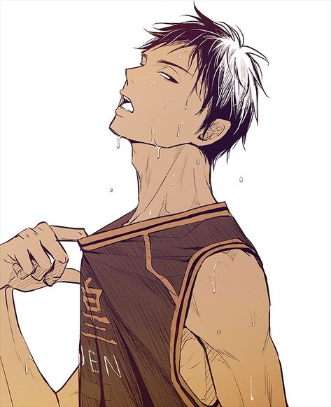 Daiki Aomine, Aomine Daiki, Basketball Anime, Kagami Taiga, Kuroko Tetsuya, Kuroko's Basketball, Basketball Pictures, No Basket, Kuroko No Basket