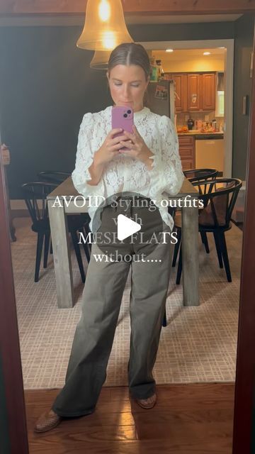 Trudy Lynn Linton on Instagram: "Avoid styling outfits with mesh flats without:

💫 having fun with your outfit. Mesh flats are something totally new for me so I am having fun incorporating them in my every day style! Add them to skirts or jeans, even dressy workwear! 

💫 embrace their comfort! They look trendy and elevated but are soooo comfortable! I love wearing them with everyday outfits for that reason! They make an outfit more styled than sandals or plain boots but are just as comfortable, if not more! 

💫 splurge on a good pair— they have been on my feet for the past 2 weeks with pretty much every outfit, you will definitely get use out of them! This pair is so well made, the structure of the shoe is great and they still look new! 

#meshflats #whattowear #grwm #styletips #fashion Mesh Flats Outfit, Styling Outfits, Make An Outfit, Mesh Flats, Flats Outfit, Sandals Outfit, Pretty Much, Having Fun, Everyday Outfits