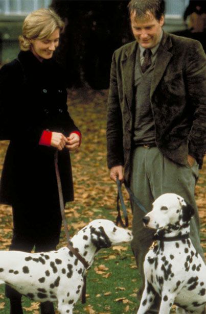 Joely Richardson as Anita & Jeff Daniels as Roger - 101 Dalmatians 101 Dalmatians Movie, Pets Movie, 101 Dalmations, Dog Movies, Dalmatian Puppy, Film Disney, Disney Animals, Dalmatian Dogs, Disney Live Action