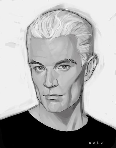 Spike Buffy Art, James Marsters Spike, Buffy And Spike, Buffy Spike, Angel Stories, Phil Noto, Spike Buffy, Buffy And Angel, James Marsters