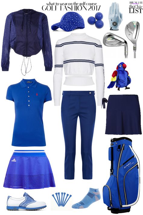 What to Wear on the Golf Course This Season | Brunette from Wall Street What To Wear Golfing Women, Tennis Attire, Golfing Outfits, Outfit Golf, Cute Golf Outfit, Golf Women, Outfits For Ladies, Golf Inspiration, Golf Stuff