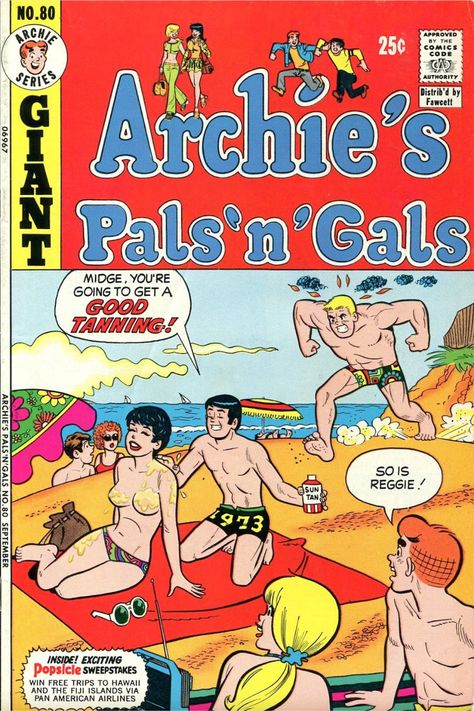 PEP Comics, originally published by MLJ Magazines, is the series that introduced the world to Archie Andrews in 1941. Though it started as an anthology featuring various heroes like The Hangman and The Shield, the runaway success of Archie led MLJ to eventually focus the comic book on him and his Riverdale pals. PEP Comics continued under the Archie Comics imprint for decades, solidifying its place as a launchpad for the iconic teenager and his teenage universe. Jughead Comics, Reggie Mantle, Archie Comics Betty, Archie Betty And Veronica, Archie Comics Riverdale, Archie Comics Characters, Archie Comic Books, School Drama, Romantic Comics