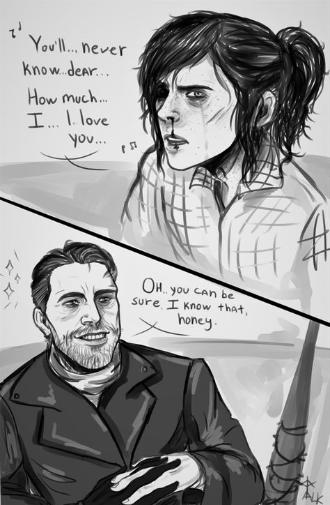 Negan and Carl twd Carl X Negan Fanart, Carl X Negan, Twd Fanart, Twd Art, Negan Twd, Carl Grimes, My Sunshine, You Are My Sunshine, Walking Dead