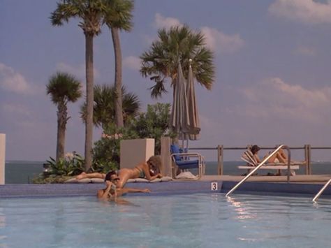 Miami Vice #pool #80s #TV Miami 2000s Aesthetic, Miami In The 80s, 1980s Miami Aesthetic, 1980 Miami, Miami 80s Aesthetic, 80s Miami Aesthetic, Miami 90s, Scarface Aesthetic, 80s Pool