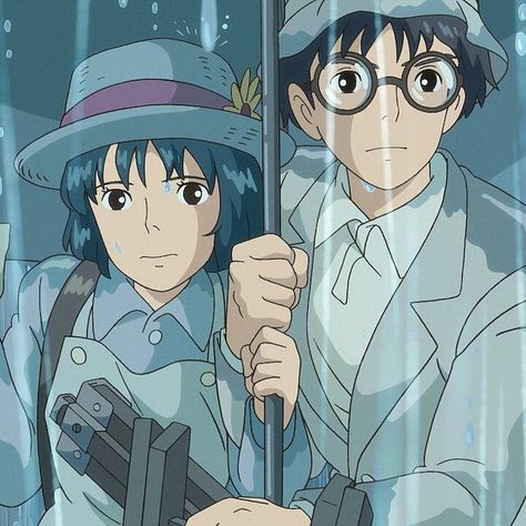 Ghibli Icons, The Wind Rises, Personajes Studio Ghibli, Studio Ghibli Background, Wind Rises, Studio Ghibli Characters, Ghibli Artwork, Ghibli Studio, Japanese Film