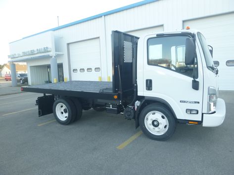 New 2024 Isuzu Isuzu Npr-Hd Gas 12' Flatbed For Sale in Janesville, WI - 5030895960 - Commercial Truck Trader Isuzu D Max 4x4, Isuzu Panther, Isuzu Pickup Modified, Flatbed Truck, Isuzu Npr, Flatbed Trailer, Truck For Sale, Isuzu D Max, Trailers For Sale