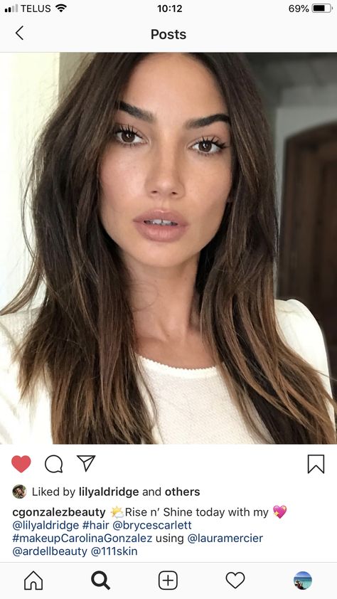 Lily Aldridge Hair, Hair Layers, Lily Aldridge, Layered Hair, Hair And Nails, Hair Makeup, Lily, Hair Cuts, Long Hair Styles