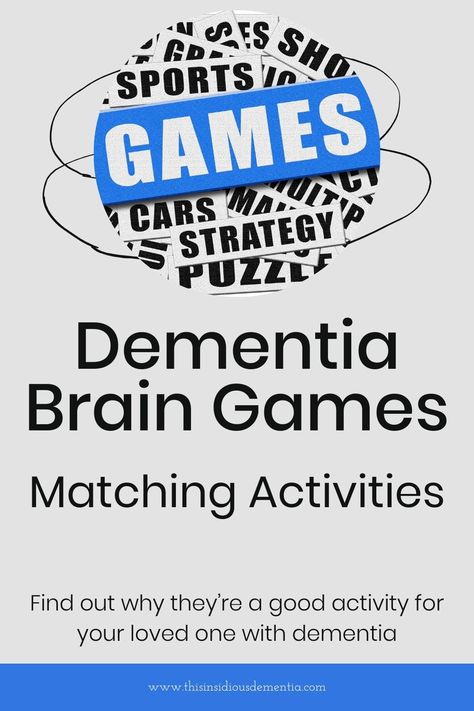 Medication Management Activity, Support Group Activities, Alzheimers Caregivers, Thinking Games, Matching Activities, Medication Management, Matching Activity, Brain Games, Memory Games