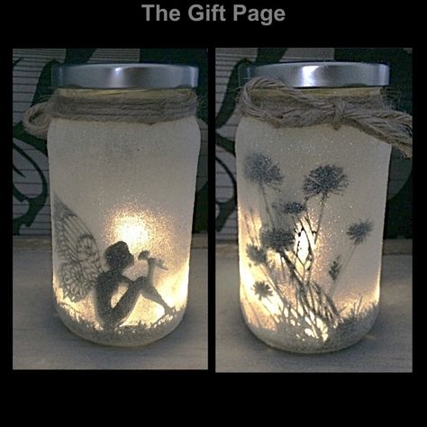 Fairy Night Light, Glitter Jars, Fairy Lanterns, Fairy Jars, Vintage Jars, Christmas Jars, Fairy Light, Mason Jar Lighting, Jar Diy