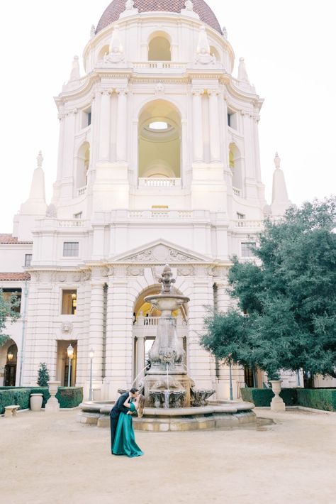 Pasadena City Hall Wedding - COMPLETE Guide for 2023! - Elyana Photography Colorado Street Bridge, Pasadena Wedding, City Hall Wedding Photos, Pasadena City Hall, Santa Barbara Courthouse, Old Train Station, Anniversary Photoshoot, City Hall Wedding, Wedding Costs