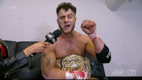 Mjf Aew, Blue Camaro, Kazuchika Okada, Wwe Funny, Company History, Kenny Omega, Clap Back, Phone Calls, Junior High School