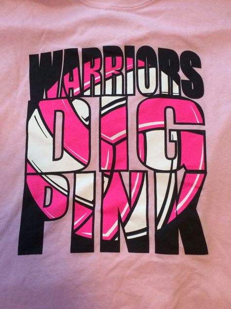 Pinkout Ideas Volleyball, Volleyball Pink Out Shirts, Pink Out Shirt Ideas, Pinkout Ideas Outfits, Pink Out Posters, Dig Pink Volleyball, Dig Pink Volleyball Ideas, Pink Volleyball, Dig Pink