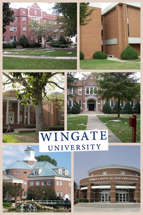 Pictures of Wingate University Wingate University, Bug Board, Freshman Dorm, Pharmacy School, American University, Football Tailgate, Doctorate, Vacation Memories, American Universities