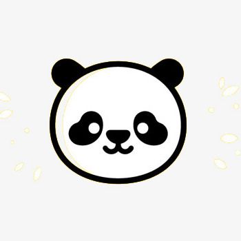 Panda Head Drawing, Panda Clipart, Head Clipart, Round Png, Panda Head, Panda Face, Bear Vector, Workshop Ideas, Bear Face