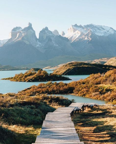 Mr & Mrs Smith on Instagram: “Anchored to the shores of mountain-mirroring Lake Pehoé, Explora Patagonia hunkers down into the craggy landscape of the Torres del Paine…” Sarah Murphy, Patagonia Travel, Torres Del Paine National Park, Patagonia Chile, Mirror Lake, Patagonia Argentina, Conde Nast Traveler, Images Esthétiques, Travel South