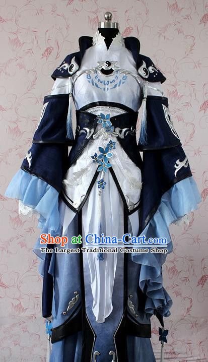 Chinese Ancient Swordswoman Costume Traditional Cosplay Peri Princess Dress for Women Princess Dress For Women, Princess Dress Patterns, Princess Dress Kids, Old Fashion Dresses, Dresses Aesthetic, Chinese Ancient, Princess Dresses, Boho Dresses, Anime Dress