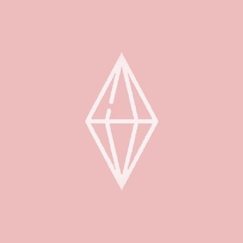 Sims Icon, Pastel Pink Icons:), Pink Widget, Diamond Gemstone, App Icon, The Sims, Pastel Pink, Sims 4, Diamonds