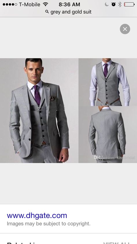 Grey and lavender Best Man Suit, White Tuxedo Wedding, Lavender Suit, Wedding Suits Men Grey, Selling Light, Mens Wedding Suits, Outfit Grey, Grey Suit Men, Grey Lavender