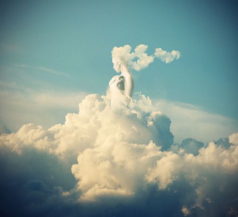 Air Goddess, Fairy Character, Collective Unconscious, Angel Clouds, Three Rivers, In The Clouds, Deep Breath, Character Development, Gods And Goddesses