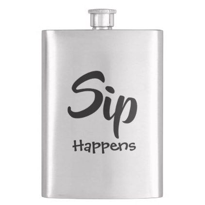 #funny - #Funny Flask Sip Happens Flask Ideas Diy, Funny Flasks, Sip Happens, Funny Drinking Quotes, Flask Design, Business Baby, Drinking Quotes, Drinking Humor, Diy Cricut