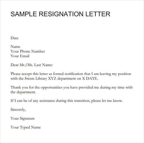 Resignation Email Message Example and Writing Tips Donation Request Letters, Resignation Template, Formal Letter, Short Resignation Letter, Letter Writing Template, Job Resignation Letter, Resignation Letter Sample, Resignation Letters, Email Message