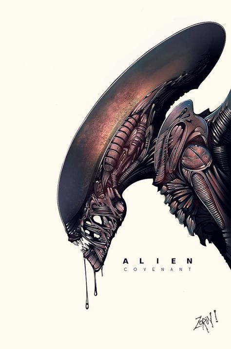 Alien Covenant Giger Alien, Predator Alien Art, Giger Art, Alien Isolation, Alien Artwork, Arte Alien, Alien Tattoo, Sigourney Weaver, Aliens Movie