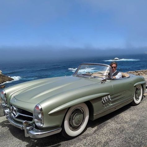 300sl Roadster, Benz 300sl, Mercedes Benz 300sl, Mercedes 300sl, Old Vintage Cars, Vintage Sports Cars, Mercedes Benz 300, Classic Mercedes, Mercedes Benz Classic