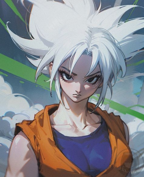 Son Goku Female Goku Gender Bender Dragon Ball Dragon Ball Z Anime Manga Cosplay Female Cosplay Female Saiyan Anime Fanart Transformation Warrior Woman Fan Art Goku In Different Art Styles, Female Goku Fanart, Female Anime Gyat, Popular Female Anime Characters, Female Saiyan, Goku Images, Female Goku, Muscular Woman, Dragon Ball Z Anime