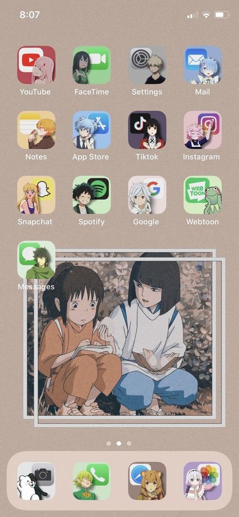 Ios App Iphone, App Anime, Iphone Wallpaper Ios, Iphone Home Screen Layout, Phone Inspiration, Iphone App Layout, Cute Pastel Wallpaper, Iphone Wallpaper App, Iphone App Design