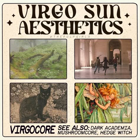 Virgo + Core + Aesthetic, Zodiac Instagram, Virgo Personality, Virgo Memes, Favorite Aesthetic, Virgo Art, Virgo Sun, Fashion Cottagecore, Zodiac Signs Chart