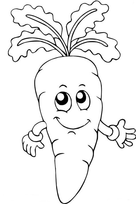 Carrot Drawing, Animal Masks For Kids, Xmas Drawing, Love Birds Painting, Vegetable Cartoon, Fruit Coloring Pages, Fruit Cartoon, Fall Arts And Crafts, Stick Figure Drawing