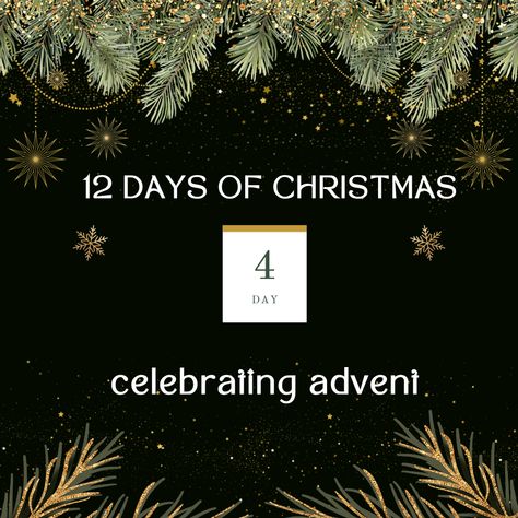 12 Days of Christmas, Day #4: Celebrating Advent Advent Wreath Candles, Printable Advent Calendar, Christ Centered Christmas, Twin Life, Pinewood Derby, Advent Candles, Christmas Post, Neighbor Gifts, Christmas Porch