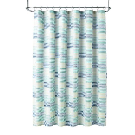 Home Expressions Watercolor Check Shower Curtain, Color: Color Check - JCPenney Shower Curtain, Shower, Curtains, Color