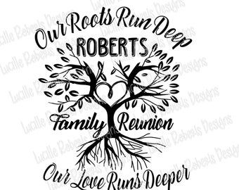 Family Reunion Ideas Organizing, Family Reunion Shirts Designs, Reunion Games, Family Reunion Planning, Family Reunion Shirts, Good Morning Spiritual Quotes, Tree Family, Reunion Shirts, Family Roots