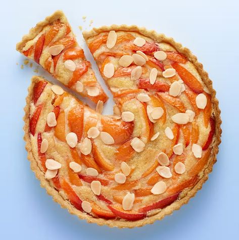 How to make apricot tart – recipe | Food | The Guardian Apricot Tart Recipe, Apricot Tart, Homemade Pastries, Pastry Shells, Tart Recipe, Ground Almonds, Organic Fruit, Tart Recipes, Baked Beans